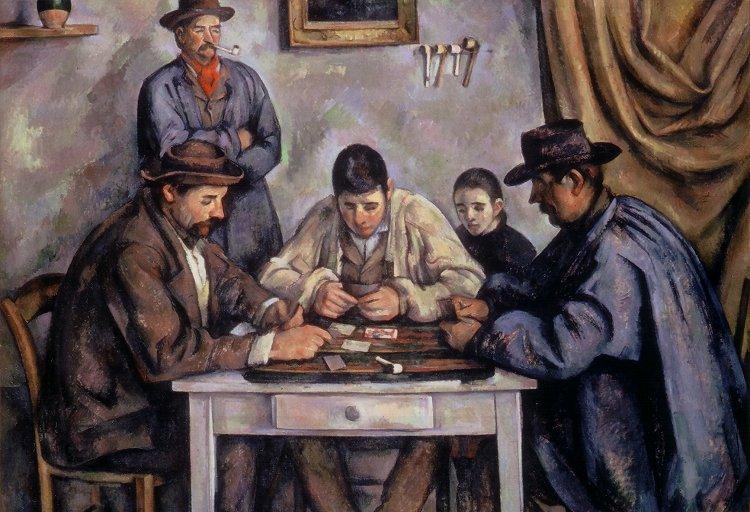 Paul Cezanne The Card Players Les joueurs de cartes China oil painting art